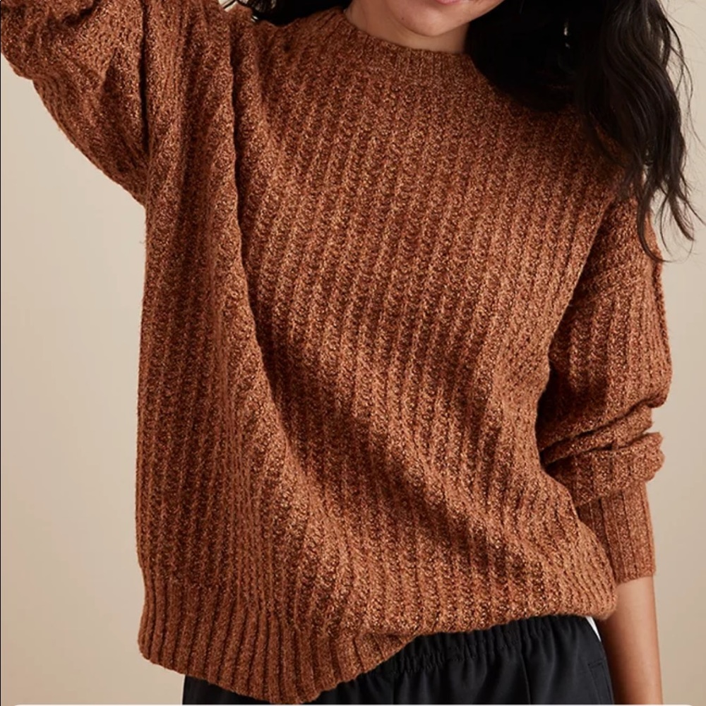 AE Oversized Crew Neck Sweater